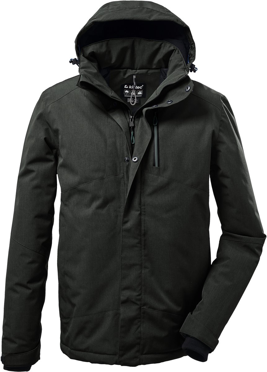 Killtec KOW 161 Men Jacket Outdoorjas Heren Donkergroen Dunkeloliv