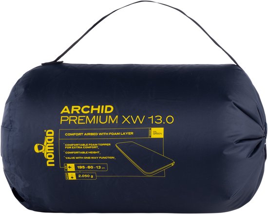 NOMAD® Archid Premium XW 13.0 Slaapmat - Oil Green - One Size van NOMAD — afbeelding 2