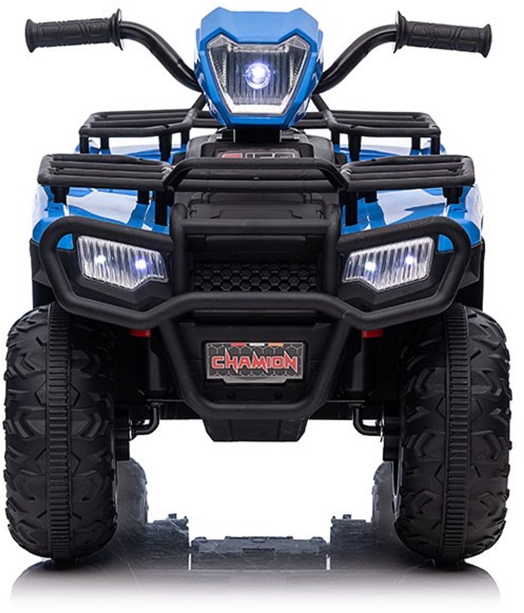 Baby Mix - Accuvoertuig - elektrische quad blauw 12V 4,5Ah - kinderauto - speelgoedauto - accu voertuig - quad - elektrische auto