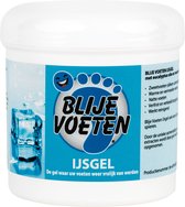 Blije Voeten IJsgel - Verkoelend - Zweetvoeten - Koelzalf - Menthol - Warme Voeten - Bewaar in koelkast - jeuk van de processierups - muggenbulten - spierpijn - Menthol - Kamfer - Warme, vermoeide, jeukende en natte voeten - Verkoelende gel