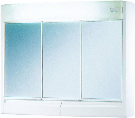 Spiegelkast Best Design Happy Black Incl. LED Verlichting 60x60 Cm Mat Zwart Shop