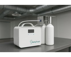 Ventyfresh Pro Large - HVAC Geurverspreider voor geurolie - Koude lucht geurverstuivers voor huis en bedrijf - tot 1600 m².