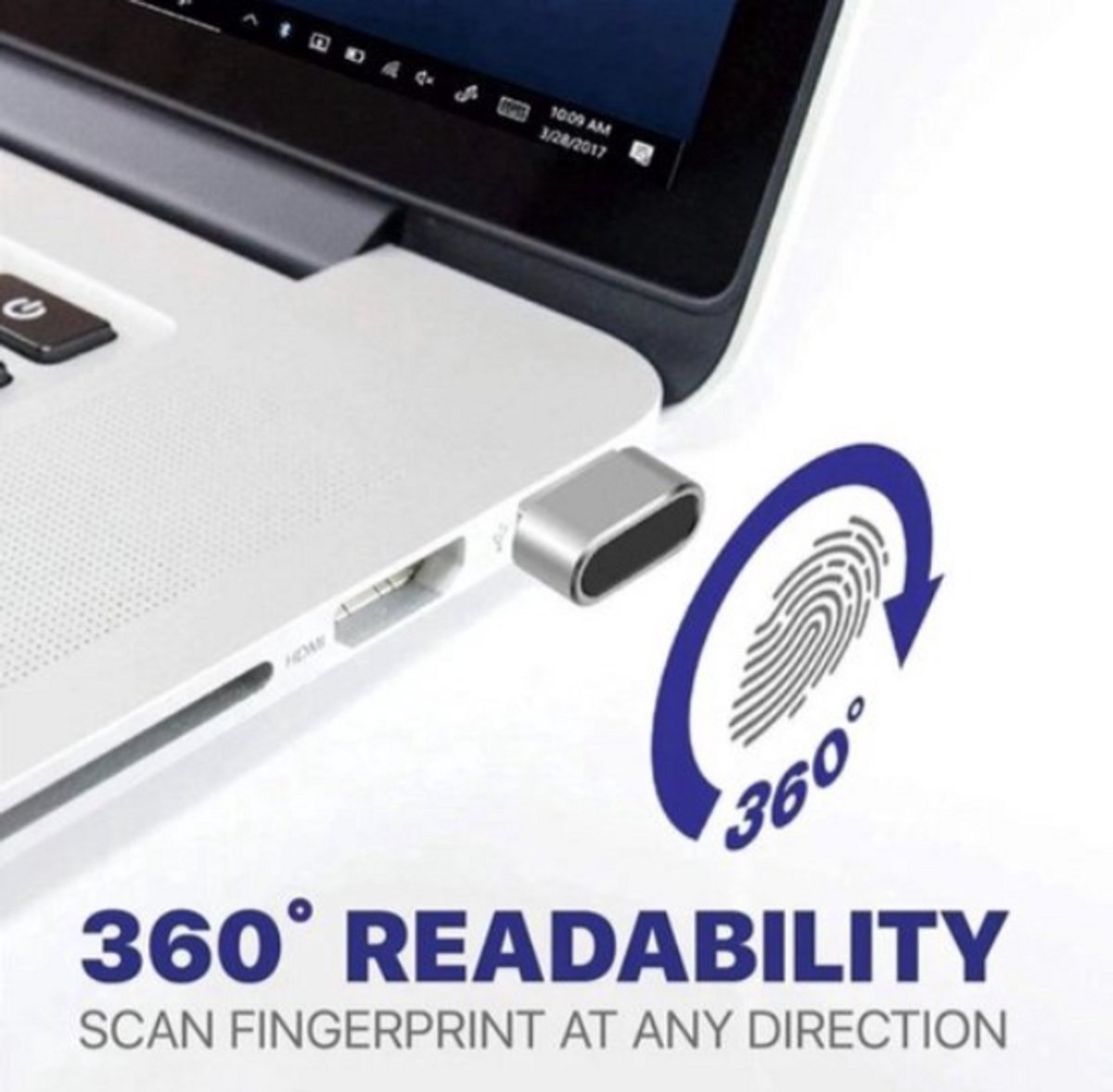 Mini Usb Fingerprint Rear Modul Gerät Für Comput... - Viceal