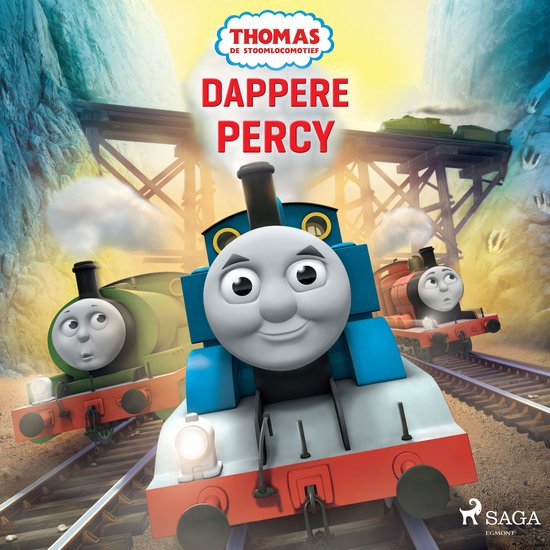 Thomas de Stoomlocomotief - Dappere Percy - cover
