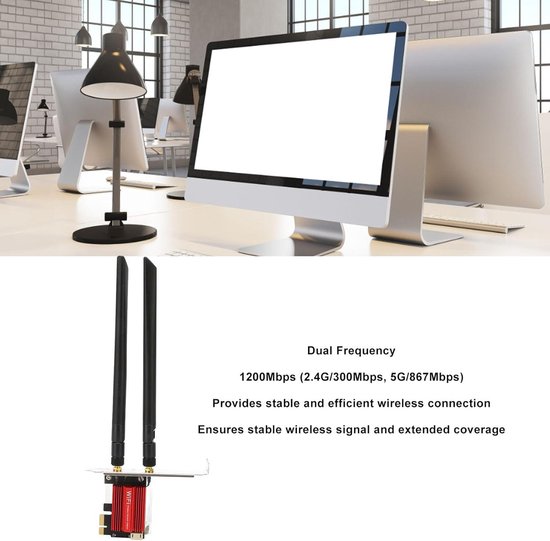 Draadloze Kaart 7260HMW WiFi-kaart, Dual Band Wireless AC 7260 Mini PCIe-netwerkadapter voor s 7 s 10, voor Laptop Desktop Minihost, Niet voor for, Niet voor Draadloze Kaart 7260HMW WiFi-kaart, Dual Band Wireless AC 7260 Mini PCIe-netwerkadapter voor s 7 s 10, voor Laptop Desktop Minihost, Niet voor for, Niet voor