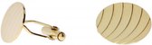 Verlinden Juwelier - Manchetknopen - Geel  gouden - 14 karaat - 5,9 gr goud