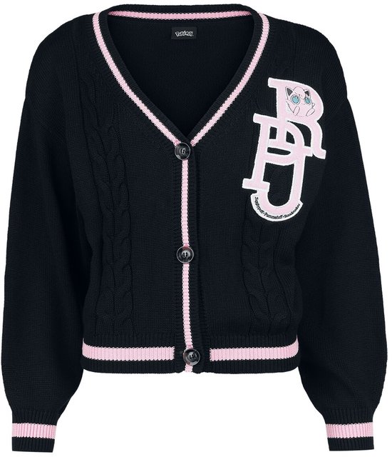 Pokémon Jigglypuff Cardigan zwart M Katoen -