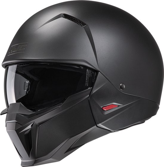 HJC i20 Semi Flat Zwart Jethelm - Maat XXL - Helm