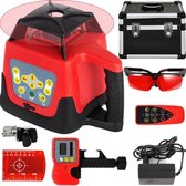 Bol.com Bouwlaser PRO - Roterend - Zelfnivellerende kruislijn laser - Rotatielaser 360° Zondder statief - Waterbestendig meetins... aanbieding