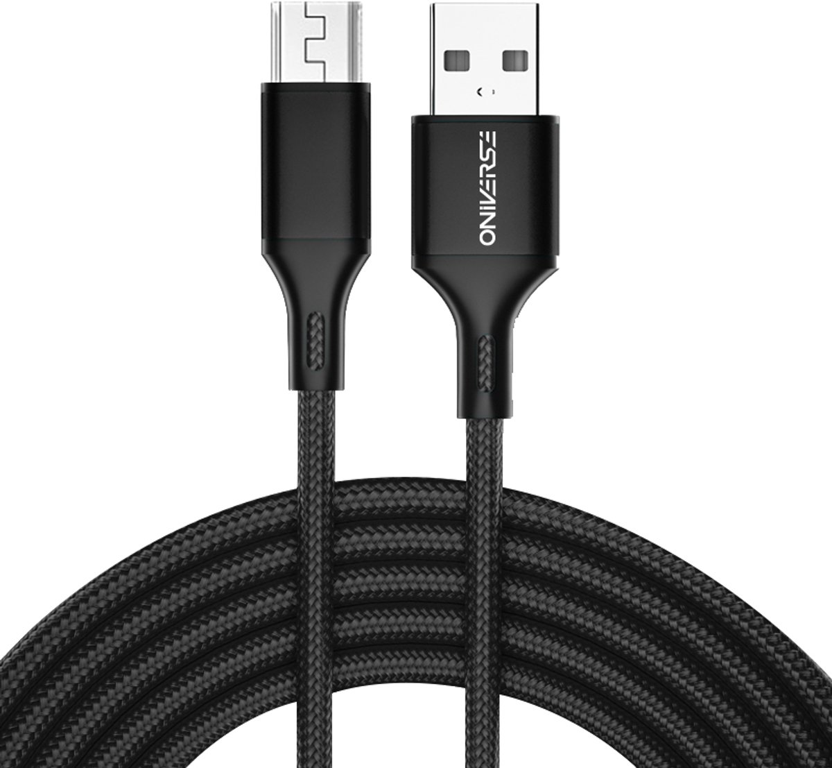 Oniverse ONICAB4-MICUSB3-BLK USB-kabel 3 m USB A Micro-USB A Zwart