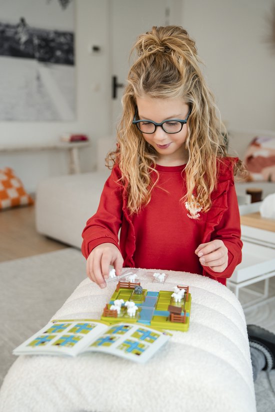 SmartGames Schaapjes Tellen - Logisch Denkspel - 60 Opdrachten - Compact Reisspel & Solospel - Vanaf 7 Jaar