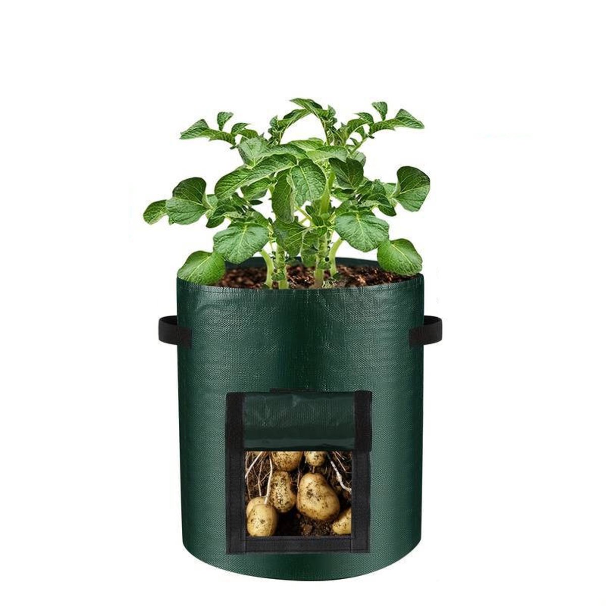 Home & Marker - Opvouwbare Plantenpot - Plantenstandaard - Kweekpot - Kweekzak - Planten Pot - Planten Standaard - Kweekbak - 26 Liter - FLORAFOLD