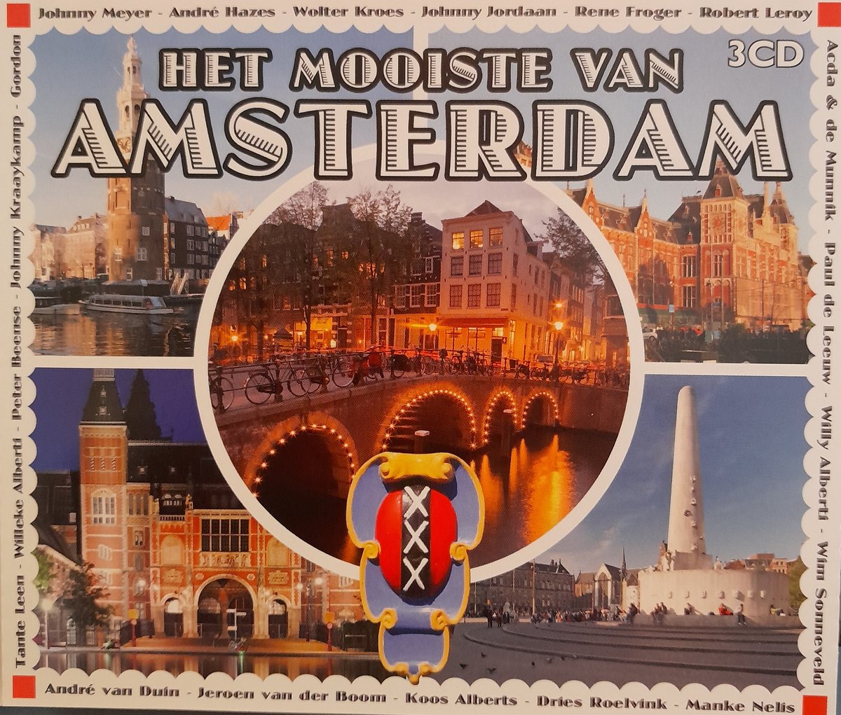 Het Mooiste Van Amsterdam - 3 Dubbel Cd