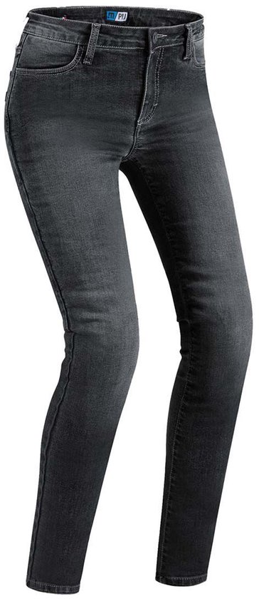 PMJ Skin21 Skinny Dames Zwart Gewassen