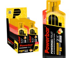 PowerBar PowerBar PowerGel (24x41g) Mango Passionfruit (with caffeine) - Energie & Uithoudingsvermogen - Energie Gels