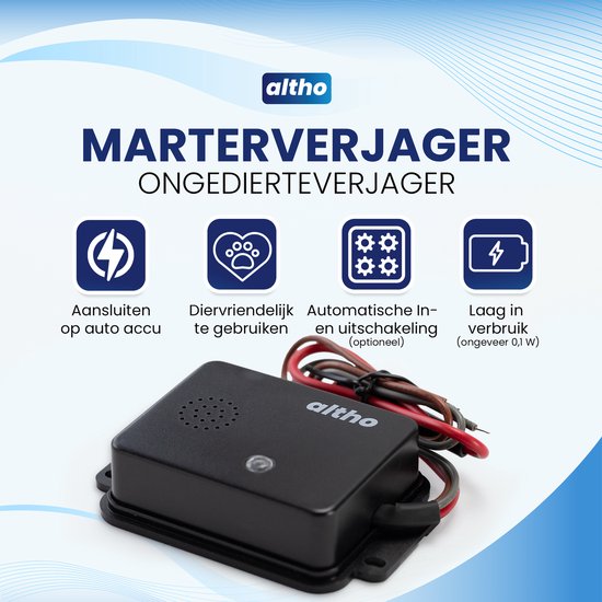 PATTLER® Marderschreck Auto batteriebetrieben für ca. 40m² - mit Ultraschall und Anti PATTLER® Marderschreck Auto batteriebetrieben für ca. 40m² - mit Ultraschall und Anti