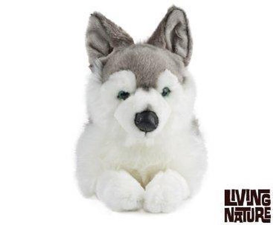 Living Nature knuffel Labradoodle pluche hond 20cm speelgoed bij Planet Happy