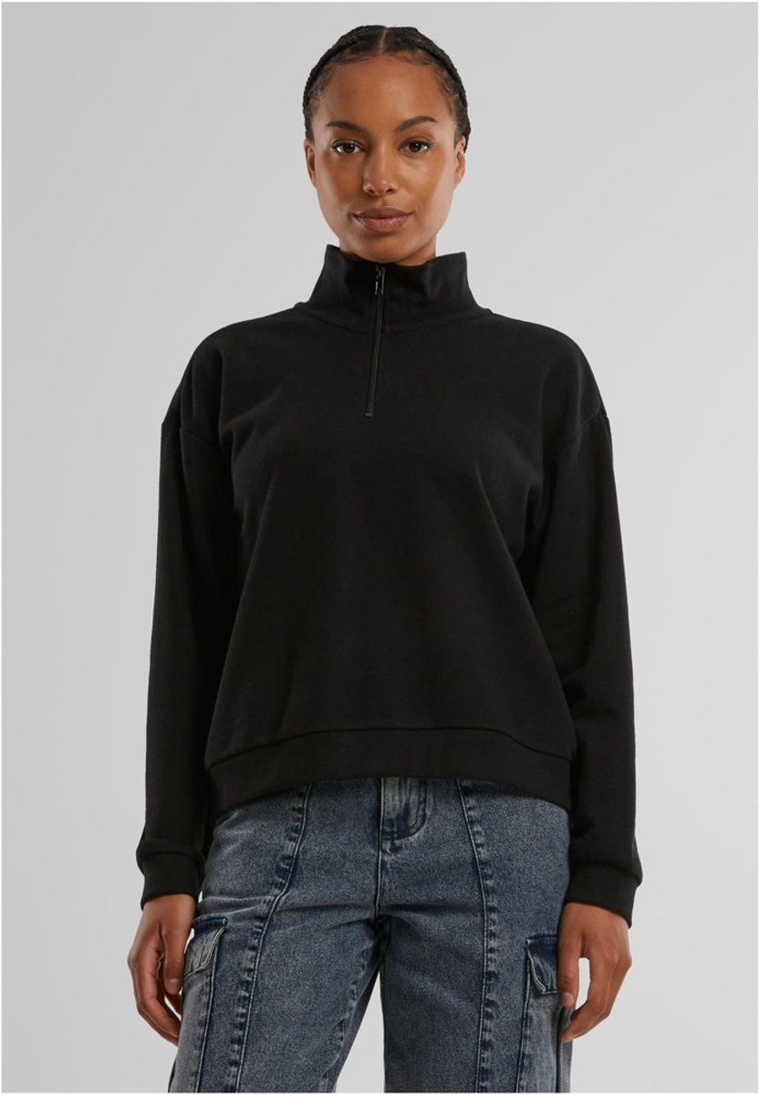 Urban Classics Light Terry Troyer Sweater/trui XS Zwart