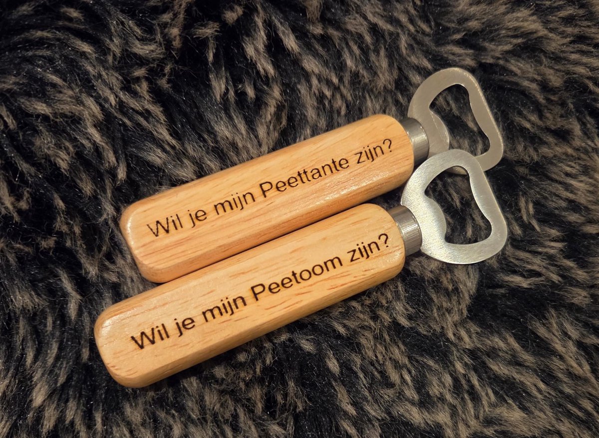 Flessenopener peet oom peet tante