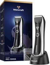 Bol.com Mancraft Bodygroomer Mannen - Extra Veilig - Waterdicht - Met Opzetkammen - Trimmer voor Lichaam en Schaamstreek - Schaa... aanbieding