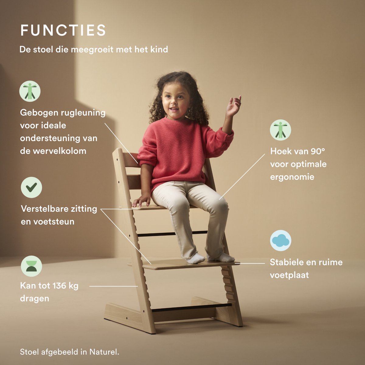 Stokke Tripp Trapp Stoel - Heather Mauve thumbnail 2
