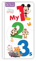 Disney Baby: My 123s. Met Mickey Mouse, Chip en Dale en de kittens van Aristokatten. Grote cijfers 1, 2, 3.