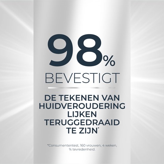 98% bevestigt: de tekenen van huidveroudering lijken teruggedraaid.