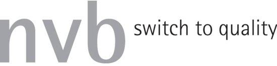 NVB logo met de tekst 'switch to quality'.