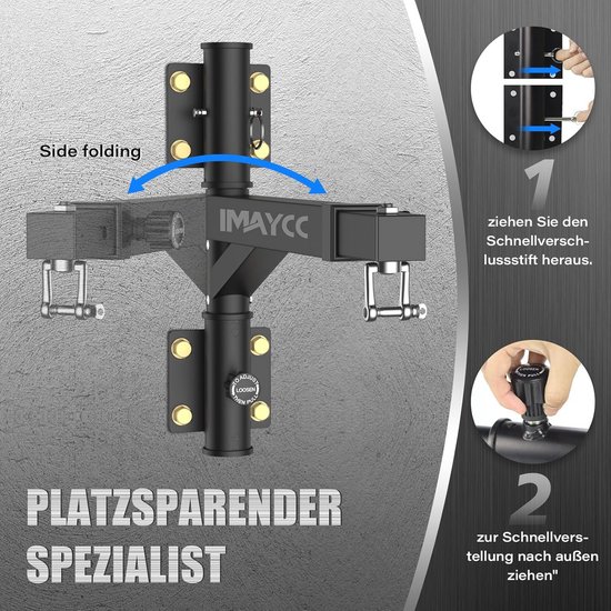 IMAYCC Zware bokszakhouder, wandhouder, bidirectionaliteit, verstelbare bokszakhouder, bokszakhouder, standaard voor thuis of gym, voor punch bag, Muay Thaise tas, enz IMAYCC Zware bokszakhouder, wandhouder, bidirectionaliteit, verstelbare bokszakhouder, bokszakhouder, standaard voor thuis of gym, voor punch bag, Muay Thaise tas, enz