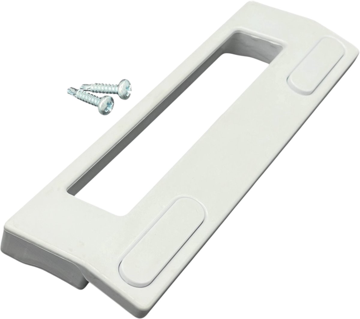 Fixem® universele deurgreep voor koelkast diepvries geschikt voor vele merken koelkasten - deurgeep 18.5cm - Wit - 1 Stuk