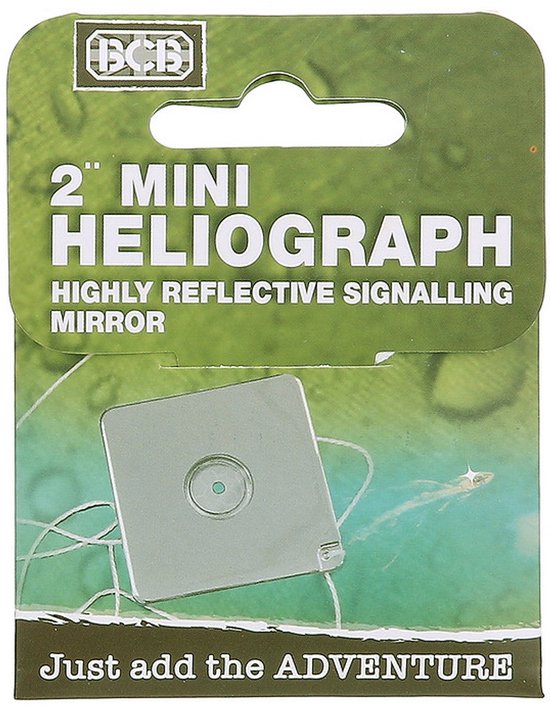 Miroir de signalisation réfléchissant de survie en plein air pour