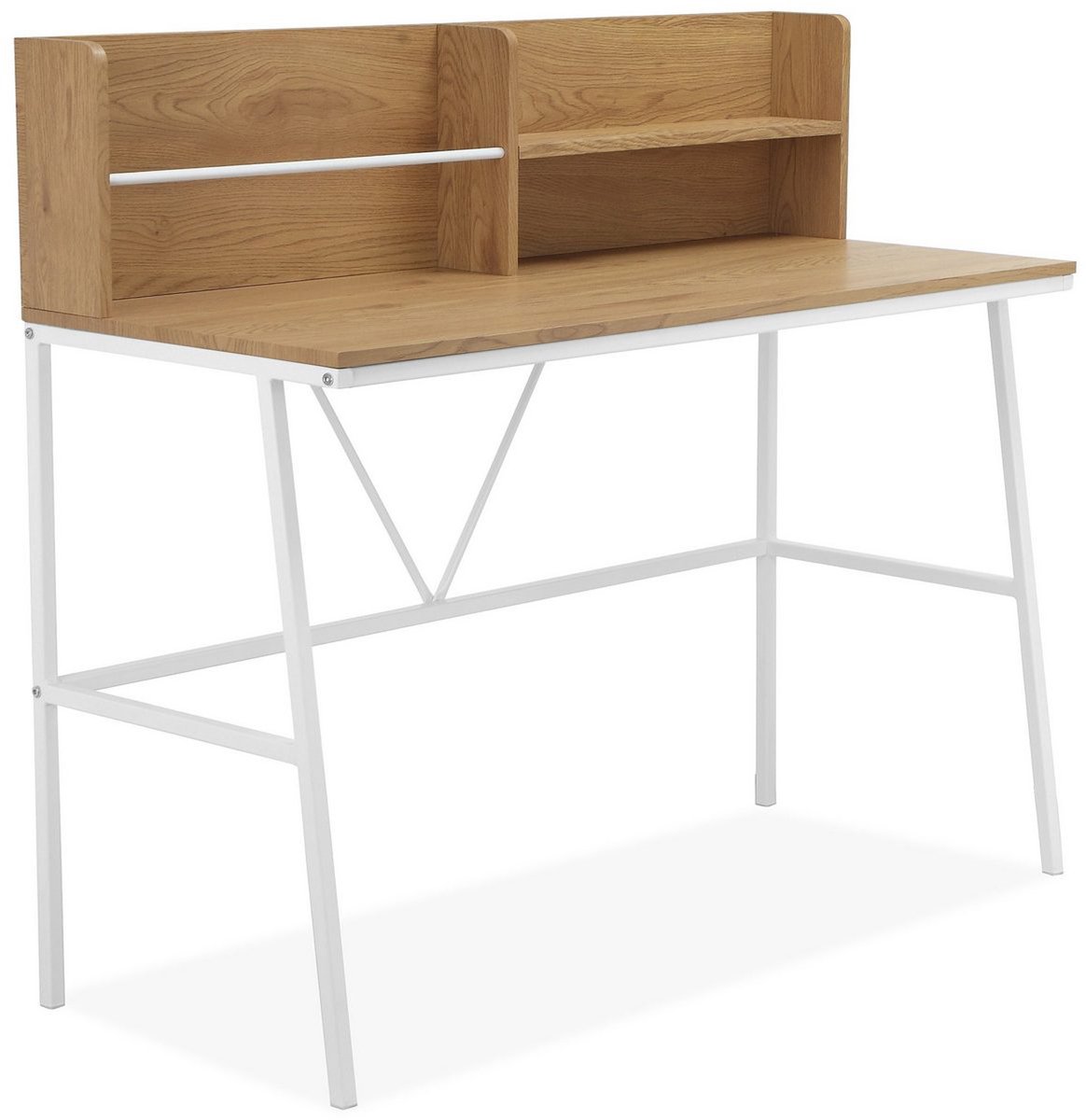 Notio Living Livorno-Bureau - Wit Eiken Eiken/wit