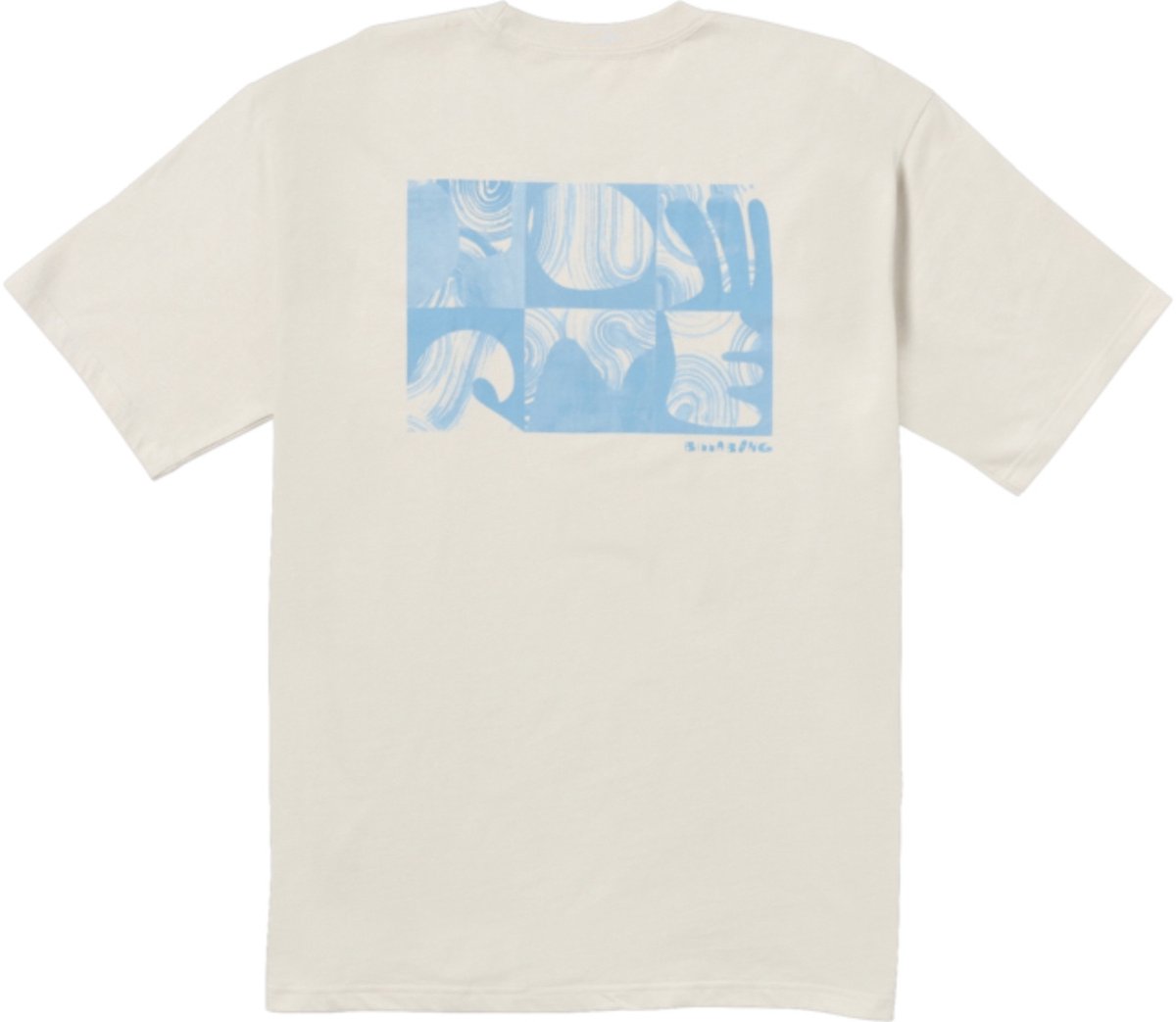 2025 Billabong Heren Elementen Regelmatige Tee - Stone