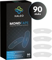 Haleo® Mondtape - Anti Snurk - Mondpleisters - Slapen - Snurktape - Mouth Tape - Mond Tape - Myotape - Neusstrips - 90 stuks