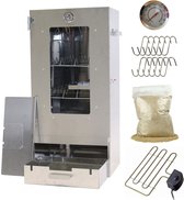 Eurocatch - Rookoven Set - Magnum - met Elektrisch Spiraal - Thermostaat - Rookmot