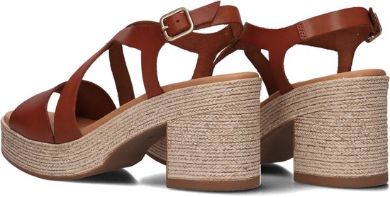 Sandales pour femmes STEFANO LAURAN 2505 - Femme - Cognac - Pointure 40