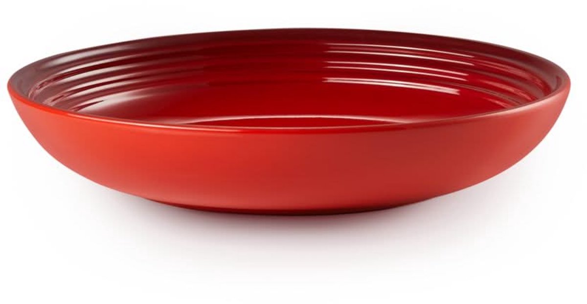 Le Creuset Diep Bord - Kersenrood - ø 22 cm