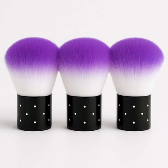 Goodbitz® - Nagelborstels - 3 stuks - Manicure borstel - Nagelborstel kunststof - Nagelborsteltje - Nagelborstels - Stofborstel nagels - Nailbrush - Nail brush