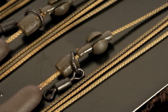 Korda - Leadcore Leader Heli - Gravel - 1m - 3 Stuks - Gravel van Korda — afbeelding 2