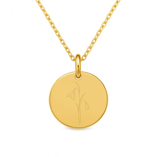 Geboortebloem ketting