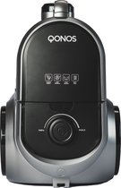 QONOS Power Pro Stofzuiger zonder Zak – Krachtige Zuigkracht – HEPA-filter – 3L Opvangbak – Alle Vloertypen - Inclusief Turboborstel