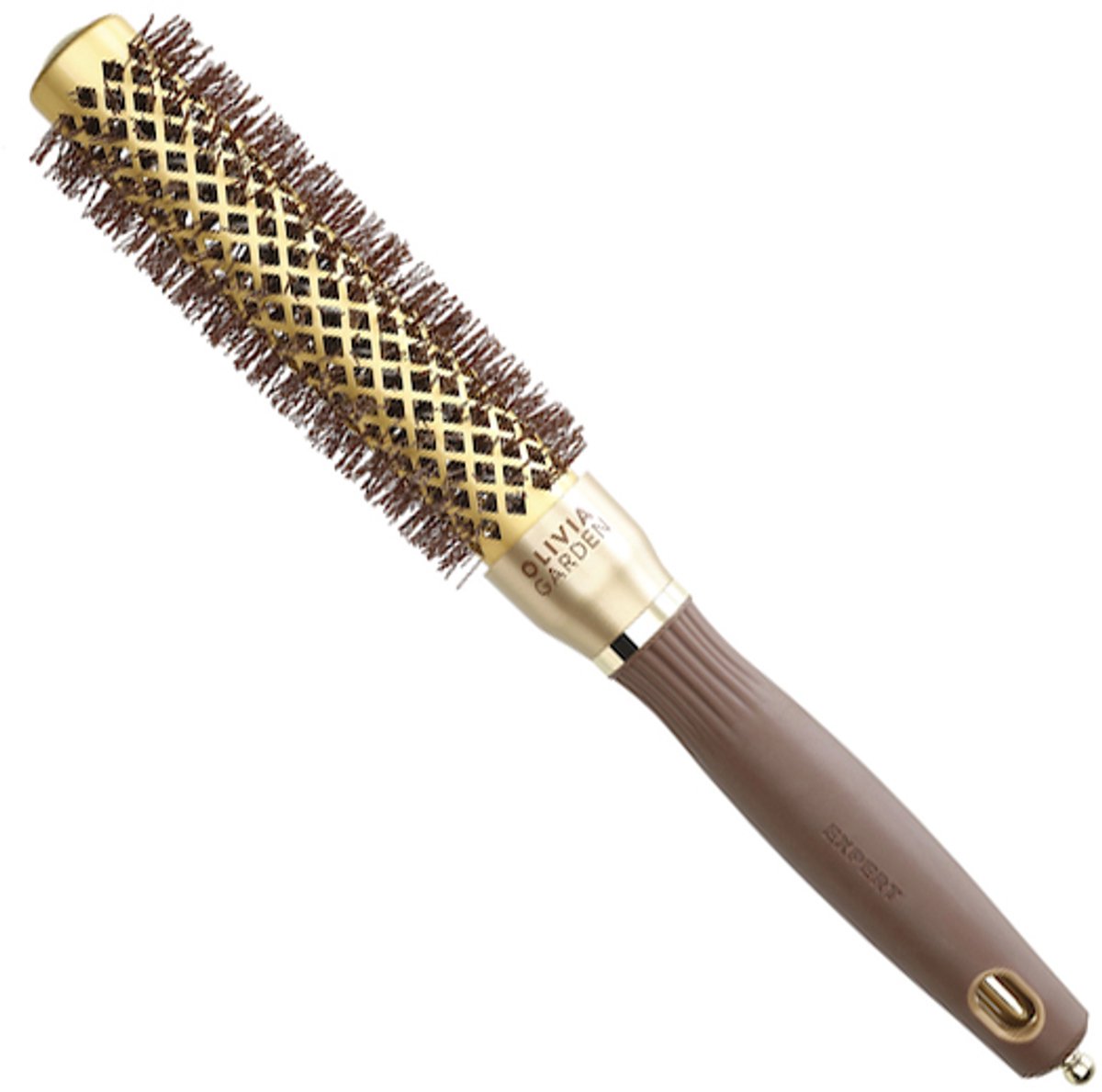 Olivia Garden Expert Blowout Speed Wavy Föhnborstel Goud-Bruin