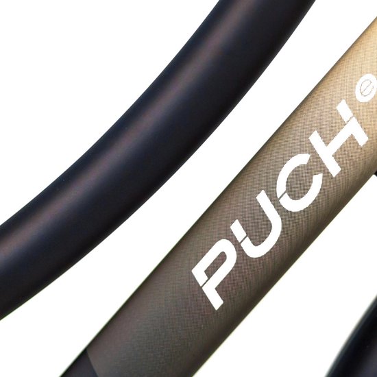 PUCH E-Rock N7 Elektrische Fiets – E-bike – Rijklaar Geleverd - Lage Instap - Framemaat 55 - Uitneembare Accu - 28 Inch - 250W Ananda Motor - 120 km Actieradius - Coal Black Matt — afbeelding 2