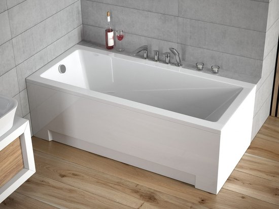 Sanifun inbouw ligbad Charis 1200 x 700 + FRONT