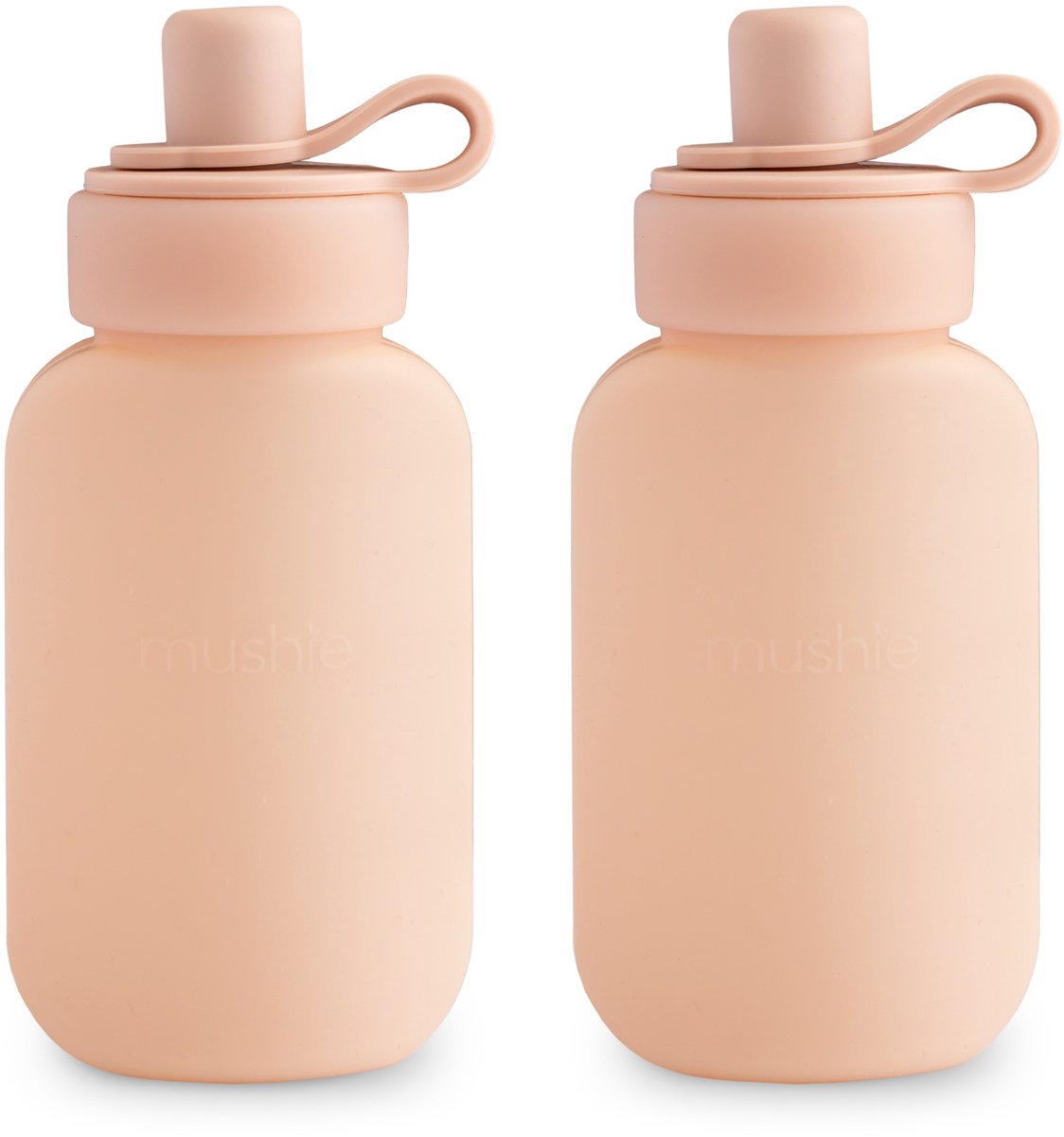 Mushie Siliconen Smoothie Puree Pouch Blush