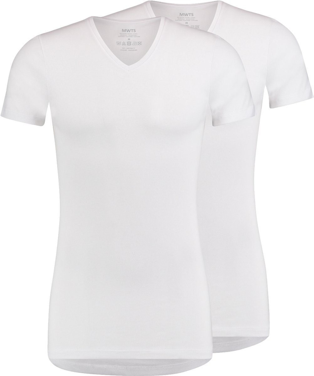 T-shirt V-hals Prominent 2-Pack - XL