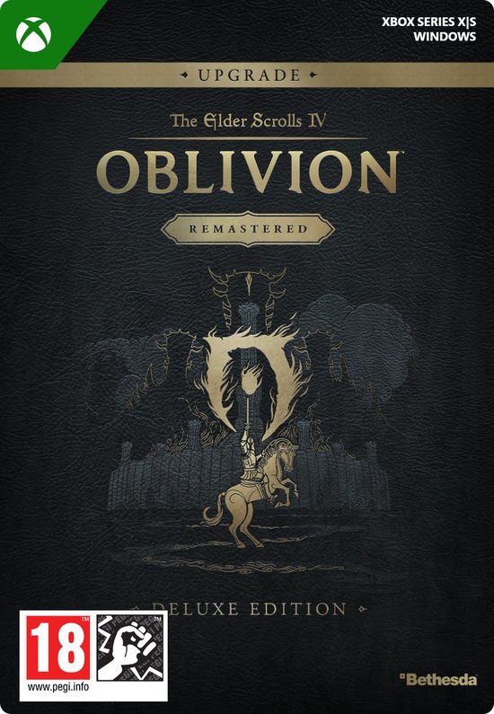 The Elder Scrolls IV: Oblivion Remastered Deluxe Upgrade (DLC upgrade) - Xbox Series X|S/Windows 10 Download