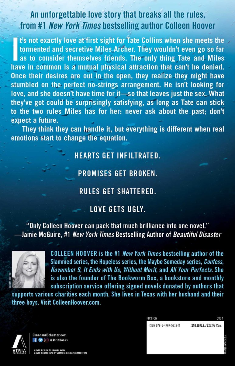 Ugly Love - back cover