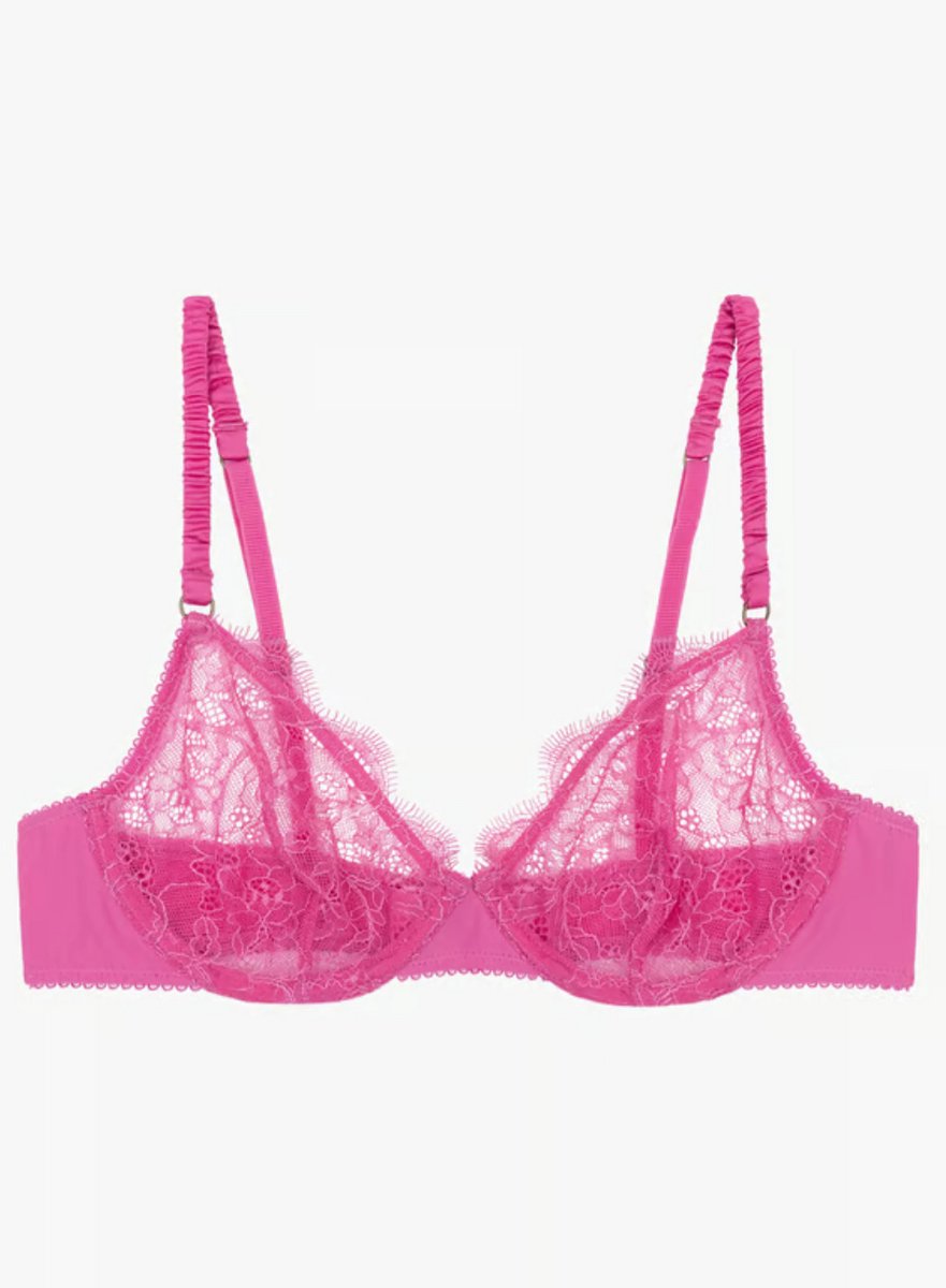 Love Stories Romeo beugel-bh in roze – Verleidelijk kant en natuurlijke ondersteuning - 70-85 F-Cup