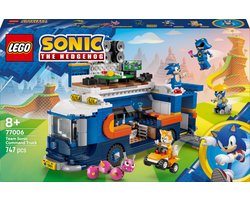 foto van LEGO® Sonic the Hedgehog™ Team Sonic Commandotruck - 77006
